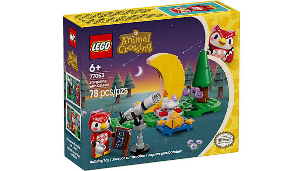 LEGO® Animal Crossing™ Stargazing with Celeste - Nintendo Official